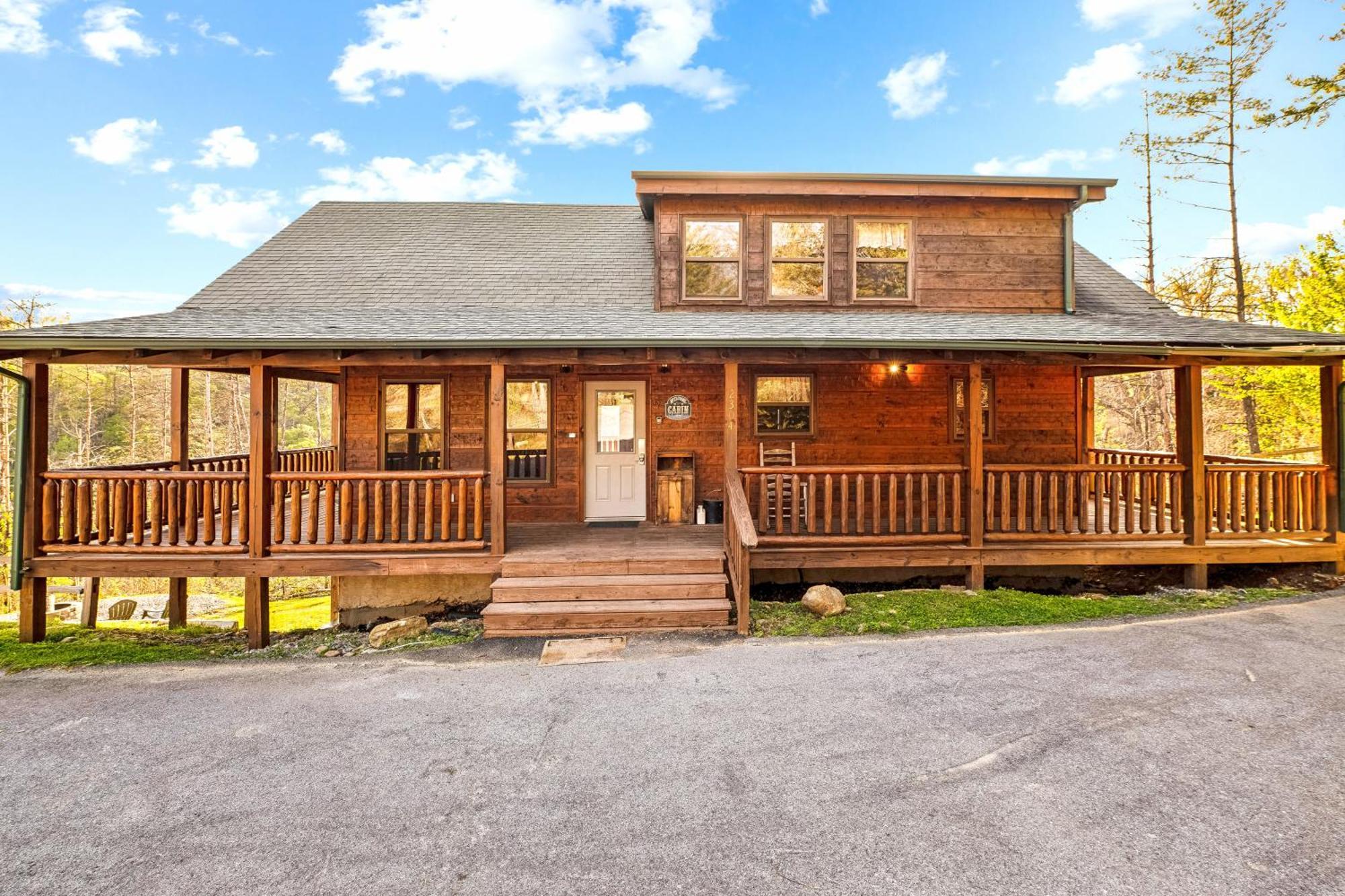 Peace Of Mind Cabin Севьервилл Экстерьер фото