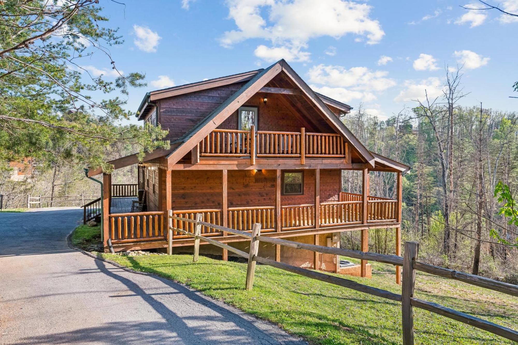 Peace Of Mind Cabin Севьервилл Экстерьер фото